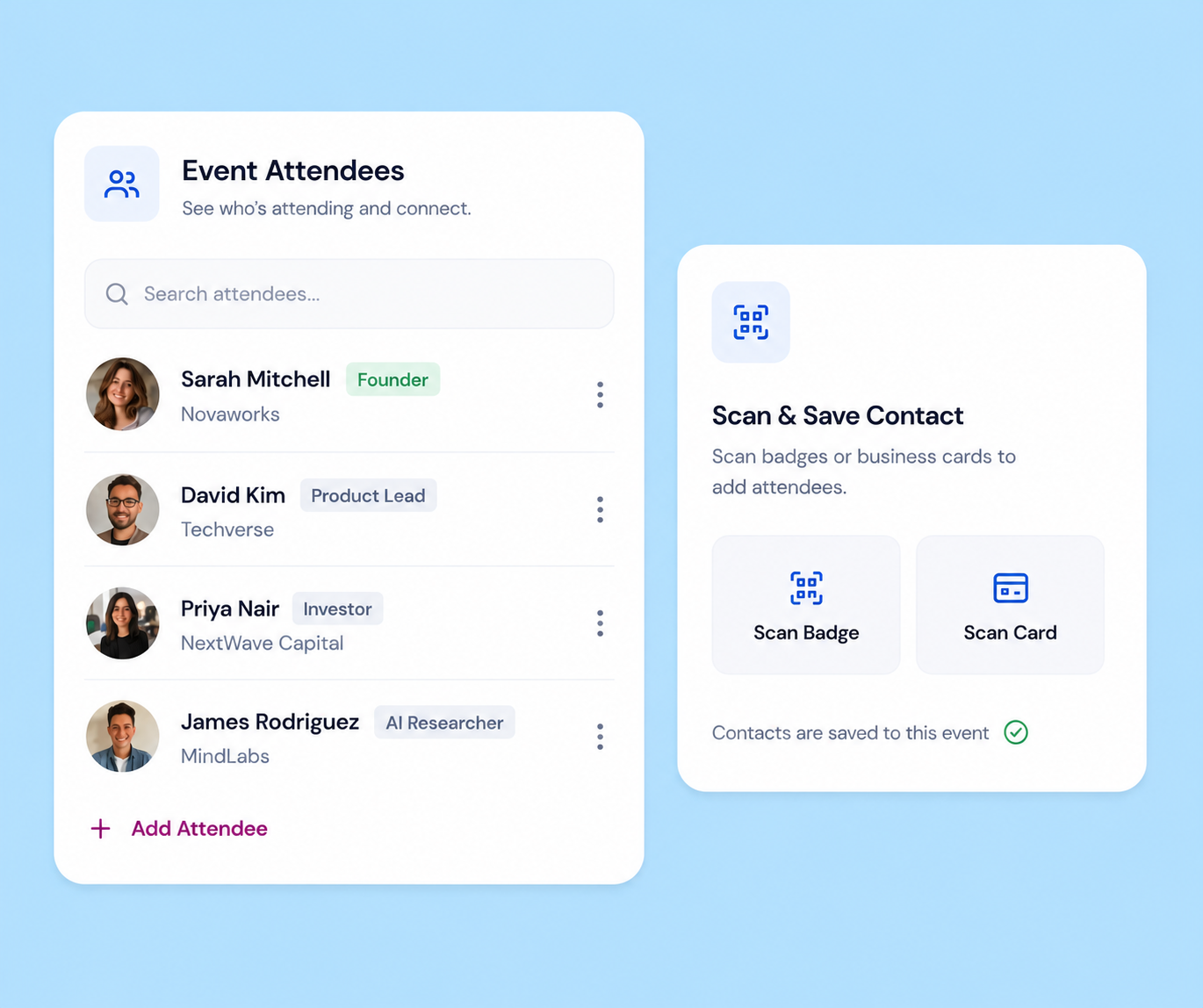 Event Attendee